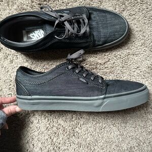 VANS Skate Chukka Low Mens Shoes size 10 dark gray